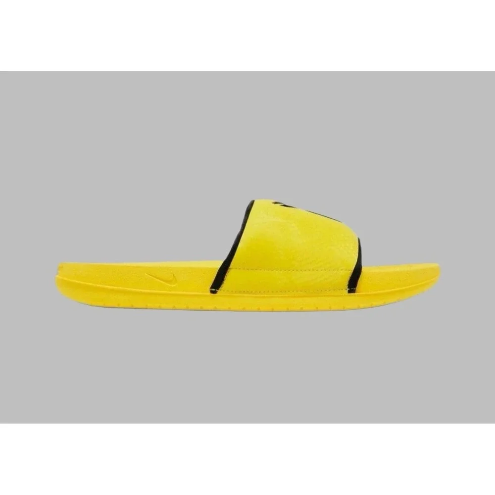 Nike Kobe Offcourt Slide Men Size 12 Lightning Black IF2870-700 Mamba Logo NWT